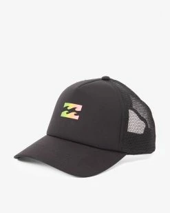 Billabong Boys' Podium Trucker Hat NEON GREEN (ngn)