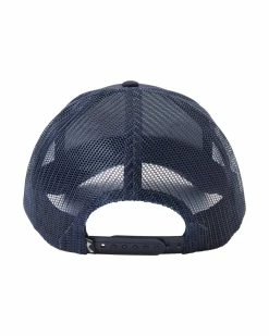 Billabong Boys' Walled Trucker Hat NAVY (nvy) -billabong shop abbha00125 billabongp nvy bck1