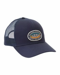 Billabong Boys' Walled Trucker Hat NAVY (nvy) -billabong shop abbha00125 billabongp nvy sd2