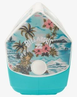 Billabong X Igloo Playmate Pal Cooler AQUA (aqu) -billabong shop abyaa00155 billabongp aqu bck1