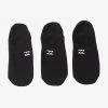 Billabong 3-Pack Core No-Show Socks BLACK 2 Billabong 3-Pack Core No-Show Socks BLACK -billabong shop abyaa00169 billabongp blk frt1