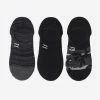 Billabong 3-Pack Camo No-Show Socks BLACK -billabong shop abyaa00171 billabongp blk frt1