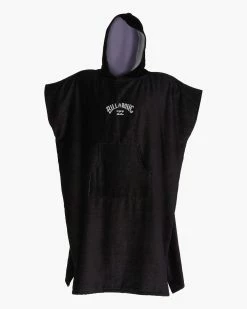 Billabong Hooded Changing Towel BLACK
