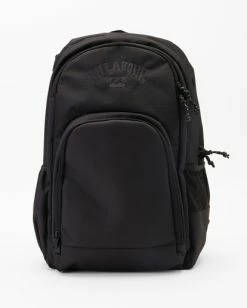 Billabong Command Backpack BLACK -billabong shop abybp00127 billabongp blk frt1 1