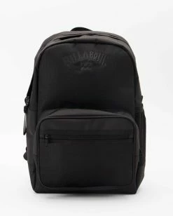 Billabong All Day Plus Day Pack BLACK -billabong shop abybp00128 billabongp blk frt1 1