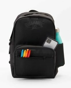 Billabong All Day Plus Day Pack BLACK -billabong shop abybp00128 billabongp blk frt2 1