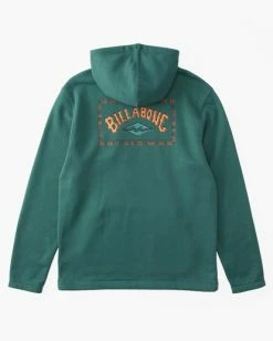Billabong A/Div Compass Pullover Hoodie EVERGREEN (egr) 9 Billabong A/Div Compass Pullover Hoodie EVERGREEN (egr) -billabong shop abyft00222 billabongf egr bck1 3