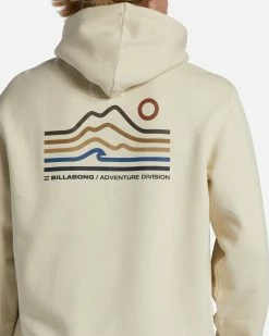 Billabong A/Div Compass Pullover Hoodie BIRCH (bir) -billabong shop abyft00222 billabongw bir dtl2 2