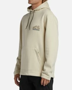 Billabong A/Div Compass Pullover Hoodie BIRCH (bir) -billabong shop abyft00222 billabongw bir sd2 2
