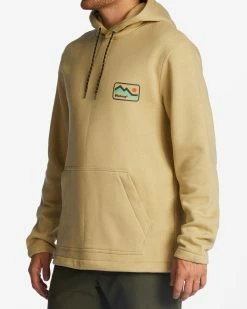 Billabong A/Div Compass Pullover Hoodie FIELD KHAKI (tgr0) -billabong shop abyft00222 billabongw tgr0 sd1 3
