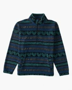 Billabong A/Div Boundary Half-Zip Mock Neck Pullover NAVY (nvy) 13 Billabong A/Div Boundary Half-Zip Mock Neck Pullover NAVY (nvy) -billabong shop abyft00231 billabongf nvy frt1 1