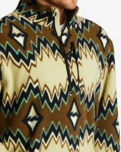 Billabong A/Div Boundary Half-Zip Mock Neck Pullover OTTER (cpt0) -billabong shop abyft00231 billabongw cpt0 dtl2 1