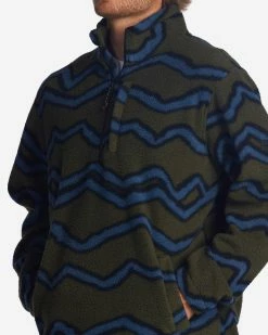 Billabong A/Div Boundary Half-Zip Mock Neck Pullover MILITARY (mil) 11 Billabong A/Div Boundary Half-Zip Mock Neck Pullover MILITARY (mil) -billabong shop abyft00231 billabongw mil dtl1
