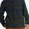 Billabong A/Div Boundary Half-Zip Mock Neck Pullover MILITARY (mil) -billabong shop abyft00231 billabongw mil frt1 1