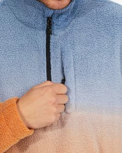 Billabong A/Div Boundary Half-Zip Mock Neck Pullover MULTI (mul) -billabong shop abyft00231 billabongw mul dtl1 1