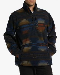 Billabong A/Div Boundary Half-Zip Mock Neck Pullover NIGHT (ngt)