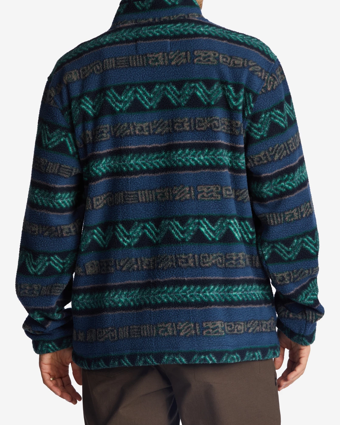 Billabong A/Div Boundary Half-Zip Mock Neck Pullover NAVY (nvy) 5 Billabong A/Div Boundary Half-Zip Mock Neck Pullover NAVY (nvy) - Image 3