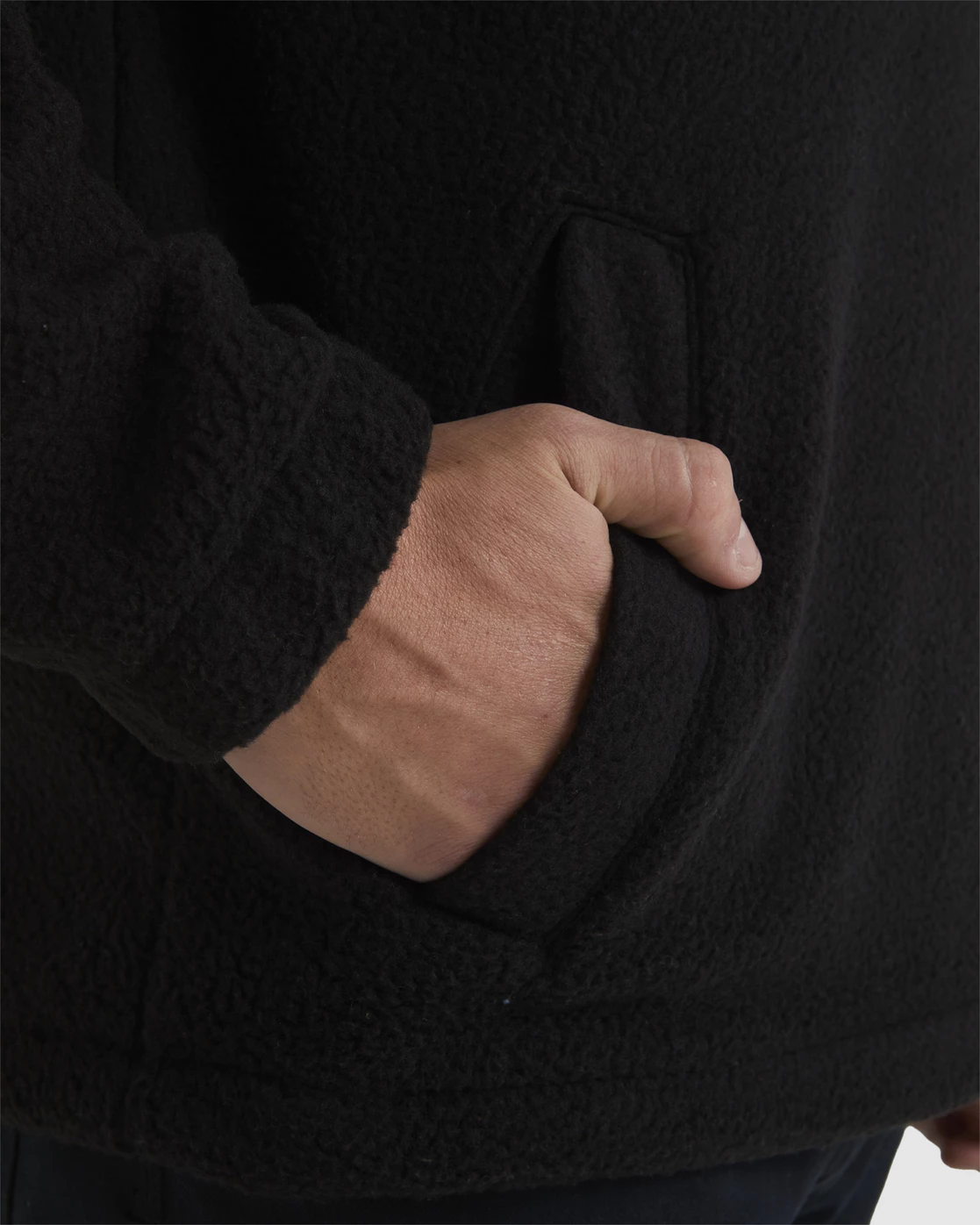 Billabong A/Div Boundary Half-Zip Mock Neck Pullover STEALTH (sth) 7 Billabong A/Div Boundary Half-Zip Mock Neck Pullover STEALTH (sth) - Image 5