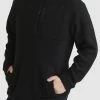 Billabong A/Div Boundary Half-Zip Mock Neck Pullover STEALTH (sth) -billabong shop abyft00231 billabongw sth frt1