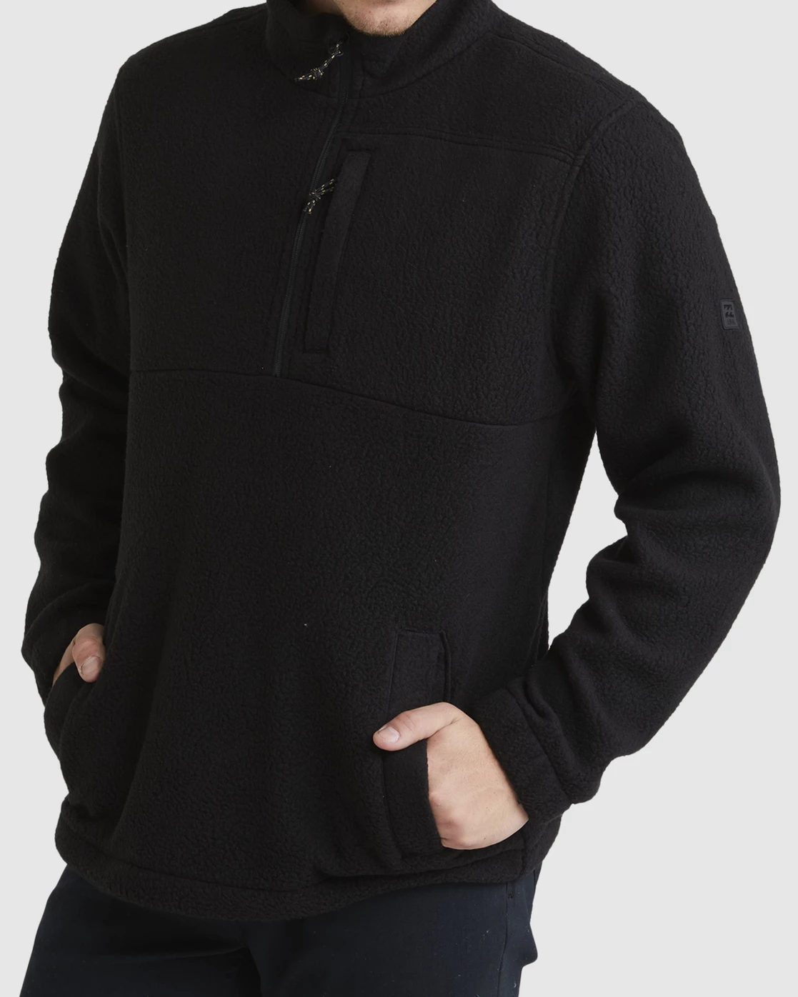 Billabong A/Div Boundary Half-Zip Mock Neck Pullover STEALTH (sth) 3 Billabong A/Div Boundary Half-Zip Mock Neck Pullover STEALTH (sth)
