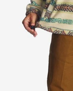 Billabong A/Div Boundary Half-Zip Mock Neck Pullover FIELD KHAKI (tgr0) -billabong shop abyft00231 billabongw tgr0 dtl2