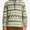 Billabong A/Div Boundary Half-Zip Mock Neck Pullover FIELD KHAKI (tgr0) -billabong shop abyft00231 billabongw tgr0 frt1 1