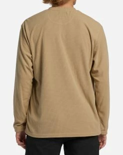 Billabong A/Div Waffle Long Sleeve Thermal SAND DUNE (sdu) -billabong shop abyft00310 billabongw sdu bck1