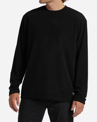 Billabong A/Div Waffle Long Sleeve Thermal WASHED BLACK (waa) 7 Billabong A/Div Waffle Long Sleeve Thermal WASHED BLACK (waa) - Image 6