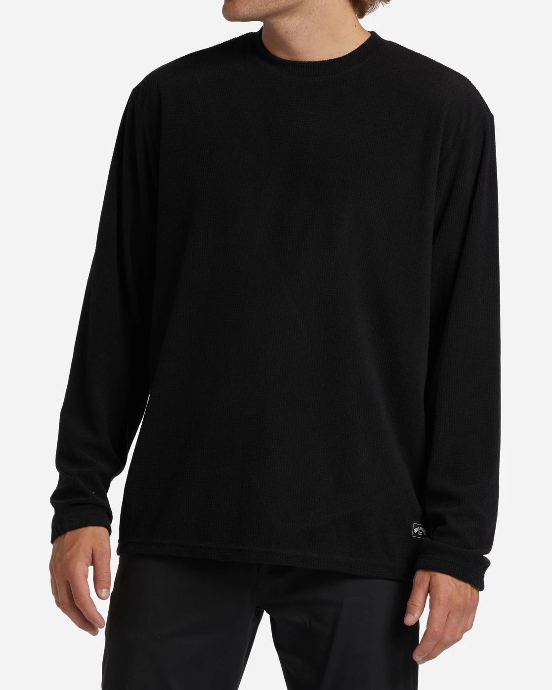 Billabong A/Div Waffle Long Sleeve Thermal WASHED BLACK (waa) 2 Billabong A/Div Waffle Long Sleeve Thermal WASHED BLACK (waa)