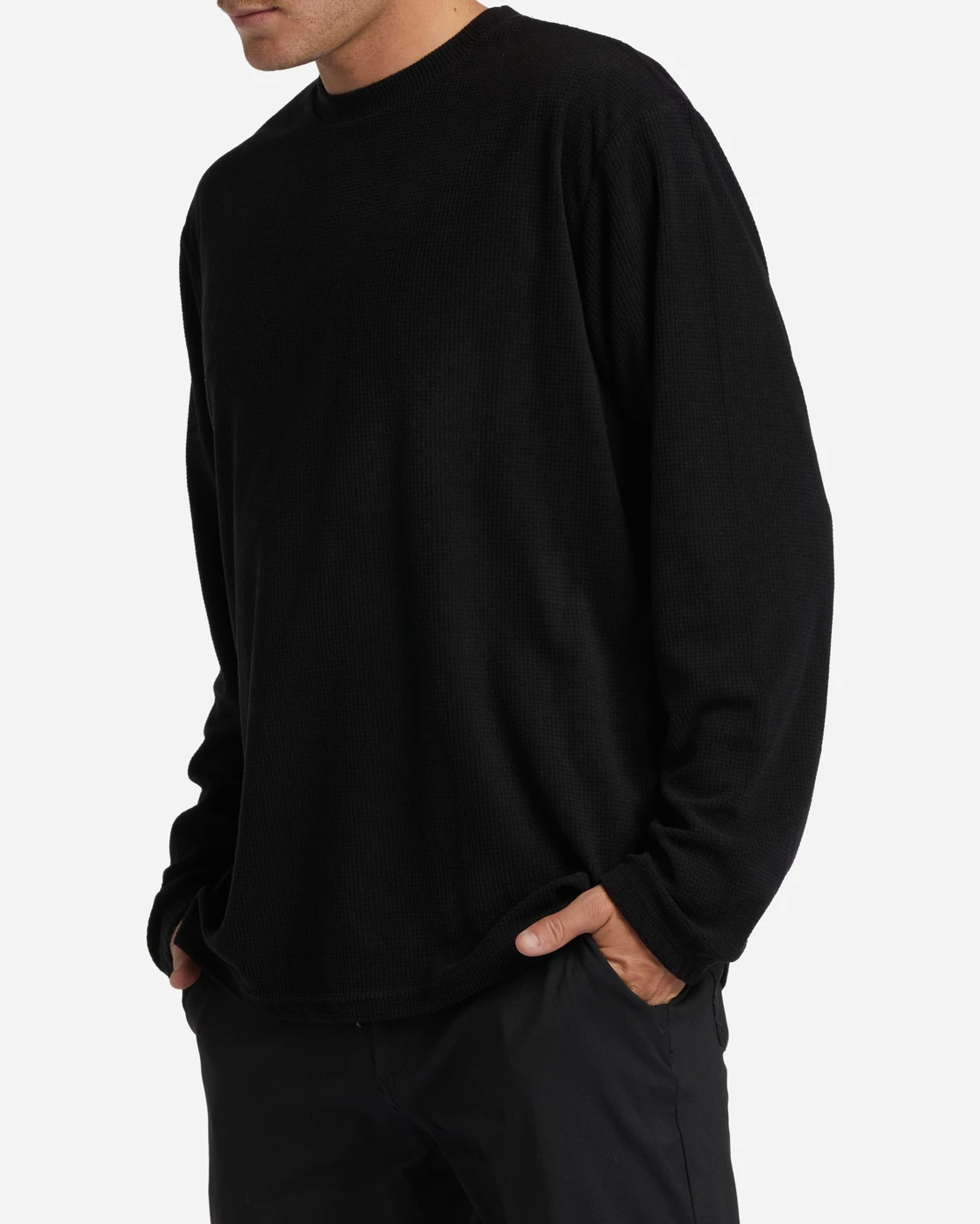 Billabong A/Div Waffle Long Sleeve Thermal WASHED BLACK (waa) 3 Billabong A/Div Waffle Long Sleeve Thermal WASHED BLACK (waa) - Image 2