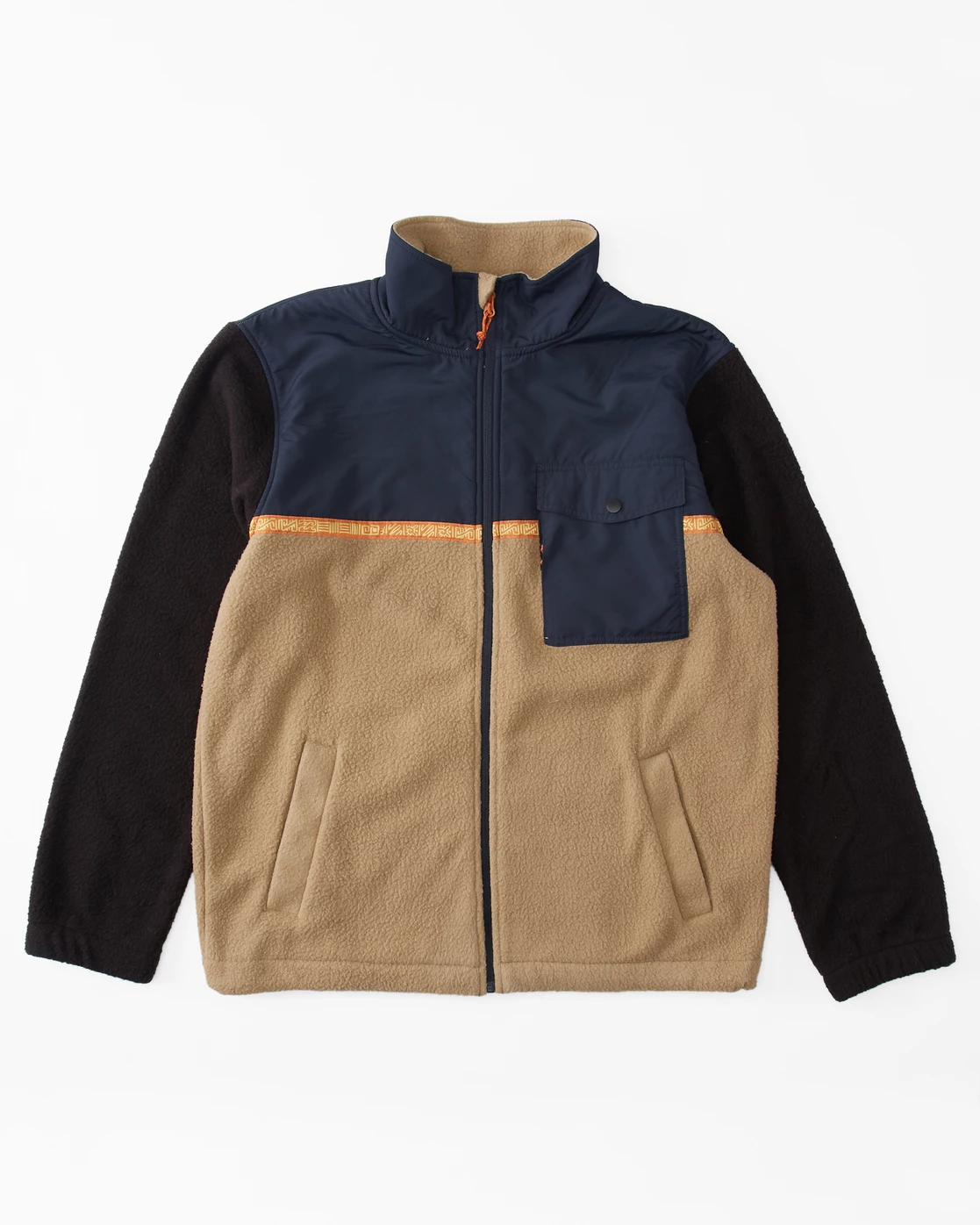 Billabong A/Div Boundary Trail Zip-Up Fleece NAVY (nvy) 8 Billabong A/Div Boundary Trail Zip-Up Fleece NAVY (nvy) - Image 6