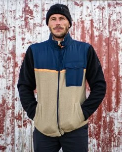 Billabong A/Div Boundary Trail Zip-Up Fleece NAVY (nvy)