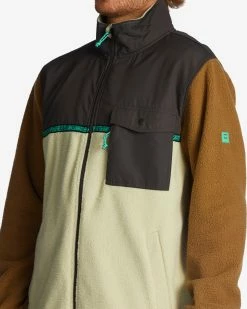 Billabong A/Div Boundary Trail Zip-Up Fleece OTTER (cpt0) -billabong shop abyft00313 billabongw cpt0 dtl1 1