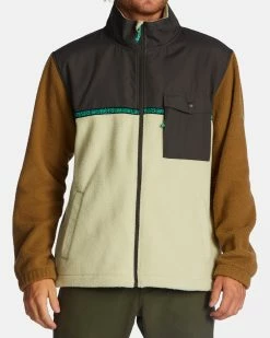 Billabong A/Div Boundary Trail Zip-Up Fleece OTTER (cpt0)