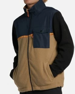 Billabong A/Div Boundary Trail Zip-Up Fleece NAVY (nvy) 12 Billabong A/Div Boundary Trail Zip-Up Fleece NAVY (nvy) -billabong shop abyft00313 billabongw nvy dtl1 1