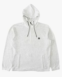Billabong A/Div Boundary Hooded Half-Zip Pullover GREY HEATHER (grh) 11 Billabong A/Div Boundary Hooded Half-Zip Pullover GREY HEATHER (grh) -billabong shop abyft00317 billabongf grh frt1