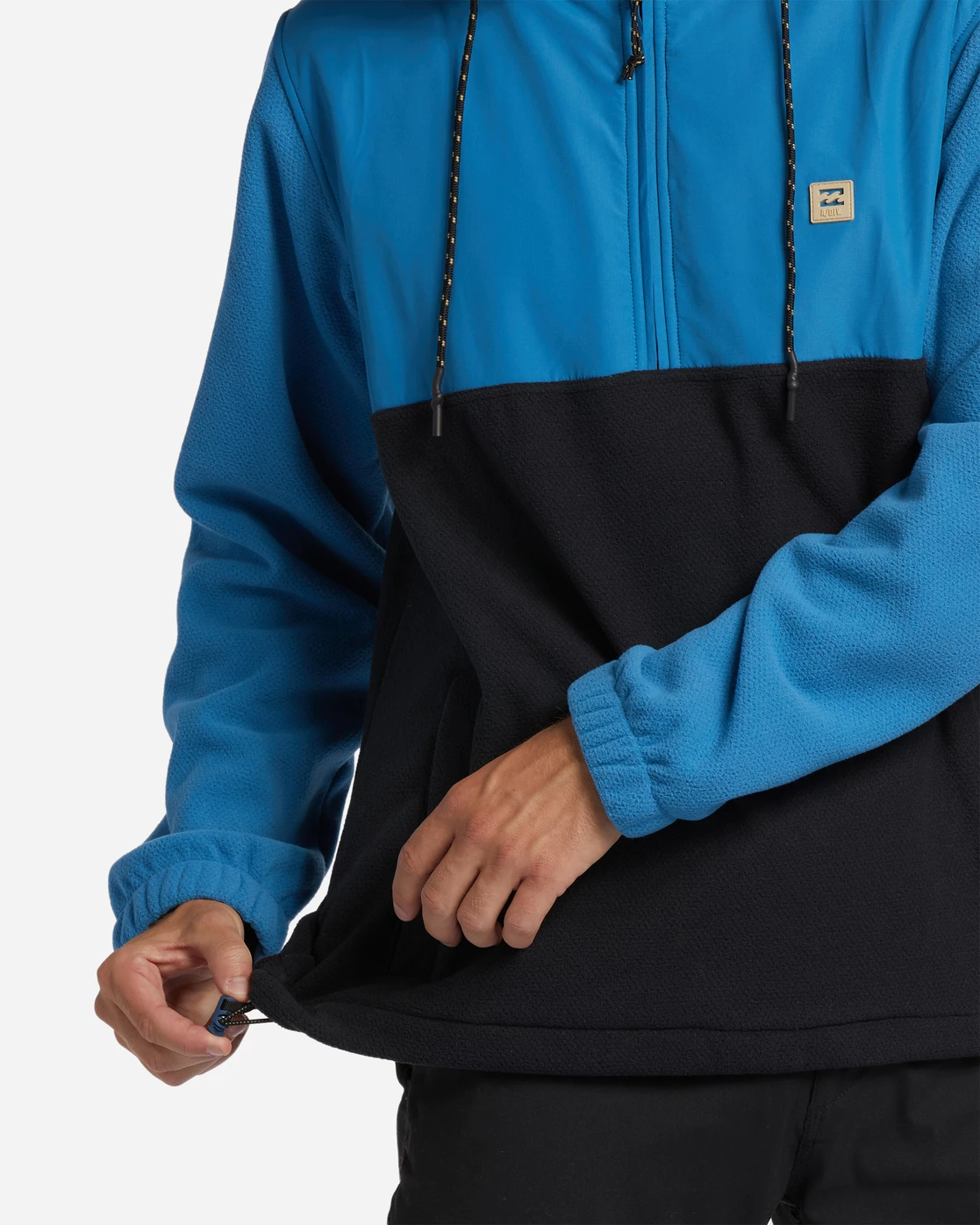 Billabong A/Div Boundary Hooded Half-Zip Pullover DEEP BLUE (dbl) 7 Billabong A/Div Boundary Hooded Half-Zip Pullover DEEP BLUE (dbl) - Image 5