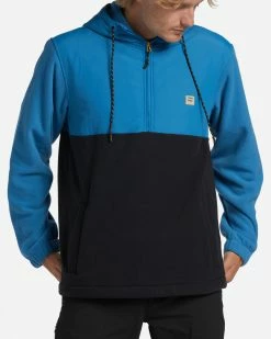 Billabong A/Div Boundary Hooded Half-Zip Pullover DEEP BLUE (dbl)