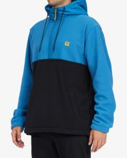 Billabong A/Div Boundary Hooded Half-Zip Pullover DEEP BLUE (dbl) 10 Billabong A/Div Boundary Hooded Half-Zip Pullover DEEP BLUE (dbl) -billabong shop abyft00317 billabongw dbl sd3