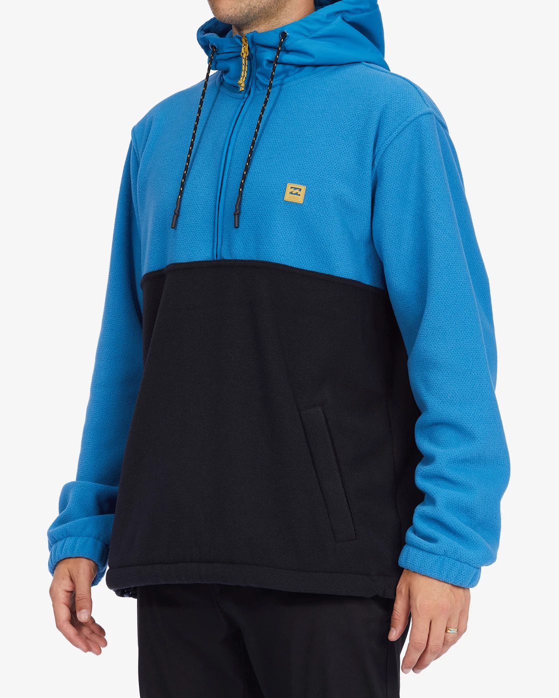 Billabong A/Div Boundary Hooded Half-Zip Pullover DEEP BLUE (dbl) 5 Billabong A/Div Boundary Hooded Half-Zip Pullover DEEP BLUE (dbl) - Image 3