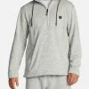 Billabong A/Div Boundary Hooded Half-Zip Pullover GREY HEATHER (grh) -billabong shop abyft00317 billabongw grh frt1