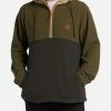 Billabong A/Div Boundary Hooded Half-Zip Pullover MILITARY (mil) -billabong shop abyft00317 billabongw mil frt1 1