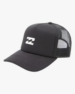 Billabong Podium Trucker Hat BLACK/WHITE (blw) -billabong shop abyha00113 billabongp blw sd1 1