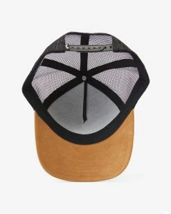 Billabong Stacked Trucker Hat BLACK/TAN (bu9) 13 Billabong Stacked Trucker Hat BLACK/TAN (bu9) -billabong shop abyha00184 billabongp bu9 dtl1