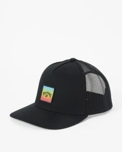 Billabong Stacked Trucker Hat NEON NIGHT (kvd0) -billabong shop abyha00184 billabongp kvd0 frt1 1