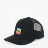 Billabong Stacked Trucker Hat NEON NIGHT (kvd0) -billabong shop abyha00184 billabongp kvd0 frt1