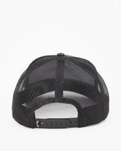 Billabong Stacked Trucker Hat NEON GREEN (ngn) -billabong shop abyha00184 billabongp ngn bck1