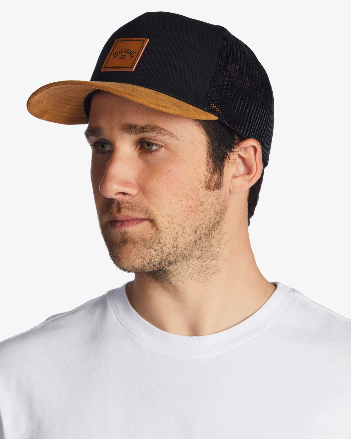 Billabong Stacked Trucker Hat BLACK/TAN (bu9) 3 Billabong Stacked Trucker Hat BLACK/TAN (bu9)
