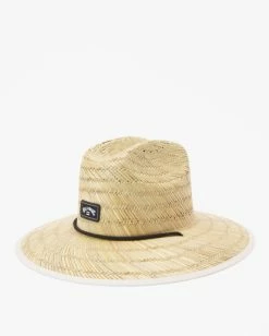 Billabong Tides Print Straw Lifeguard Hat NEON BLUE (nbu) -billabong shop abyha00216 billabongp nbu frt1 1