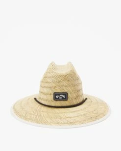 Billabong Tides Print Straw Lifeguard Hat NEON BLUE (nbu) -billabong shop abyha00216 billabongp nbu frt2 1